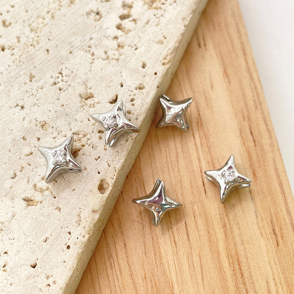 5 Pcs/Pack Stainless Steel Spacer