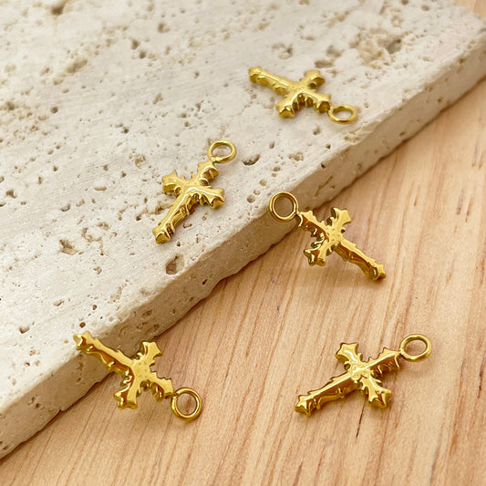 5 Pcs/Pack Cross Charm