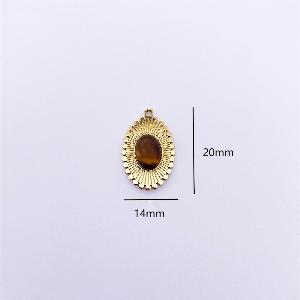 Tiger eye charm