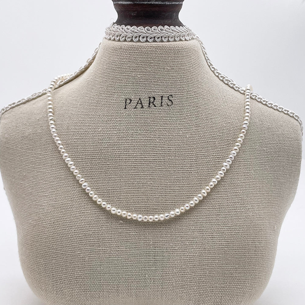 3mm Round Natural Pearls