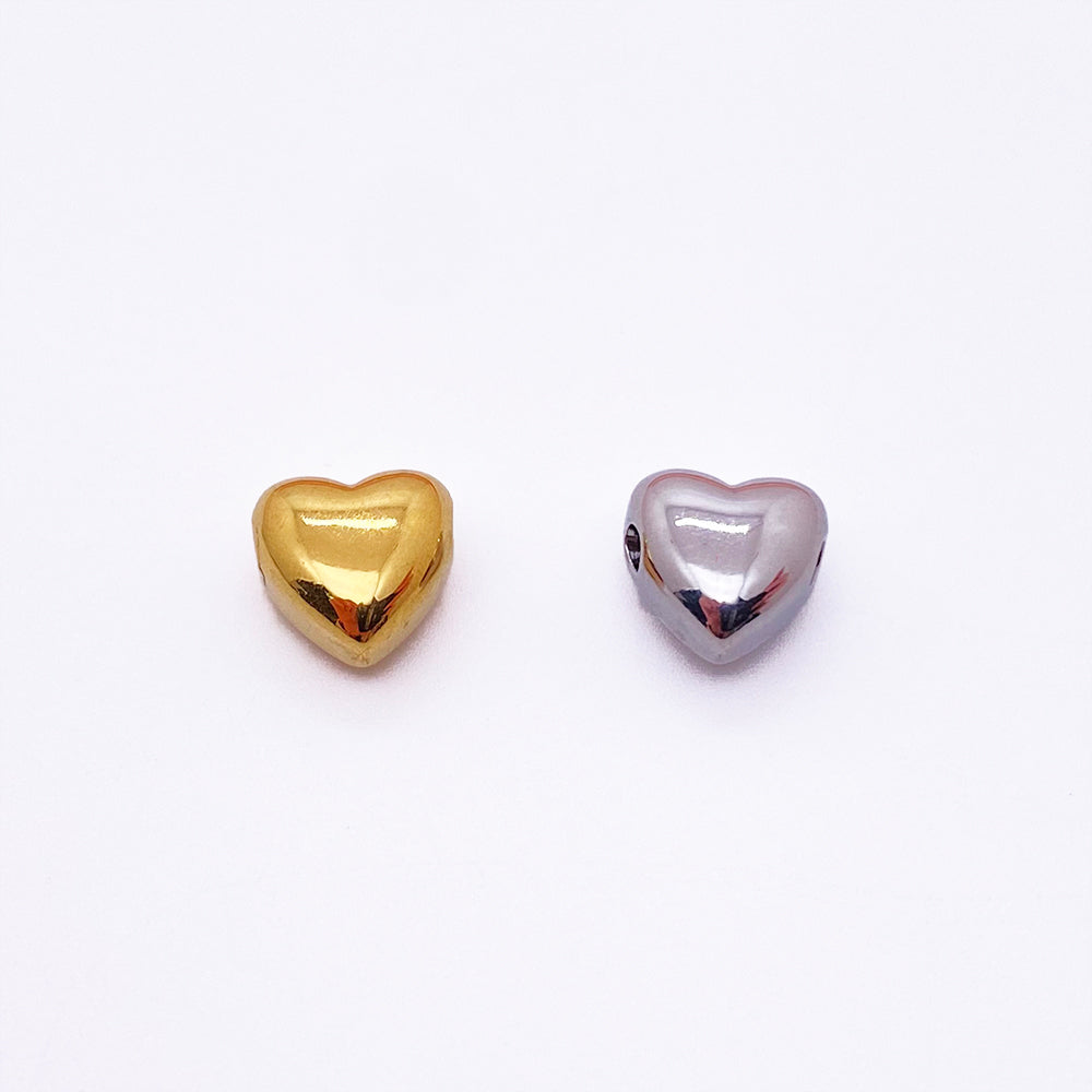 603 7mm Heart charm