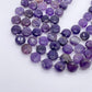 10mm Flat round faceted stones