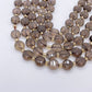 10mm Flat round faceted stones