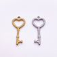 400 Heart Key charm