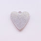 2597 Heart shell charm