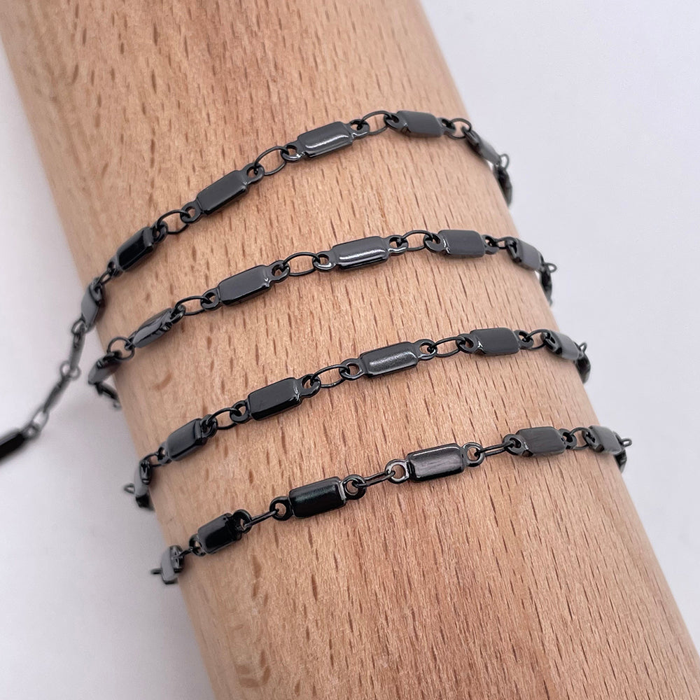Stainless Steel Black Chains