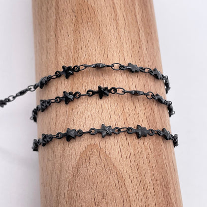 Stainless Steel Black Chains
