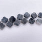 11mm Four Leaf Clover Natural Stone beads