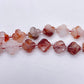 11mm Four Leaf Clover Natural Stone beads