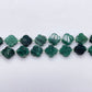 11mm Four Leaf Clover Natural Stone beads