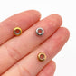 5 pcs/pack Stopper spacer with Loop,Charm Holder