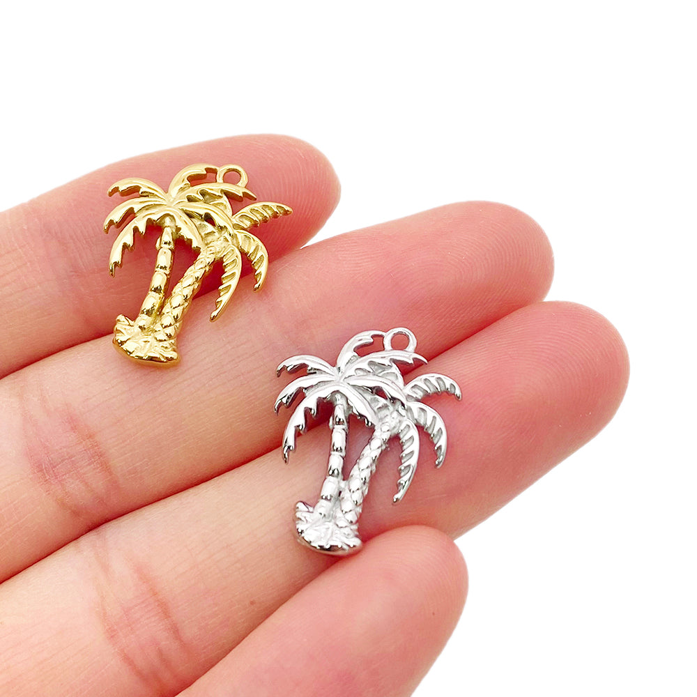 Coconut tree charm