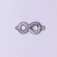 5134 Diamond infinite loop charm