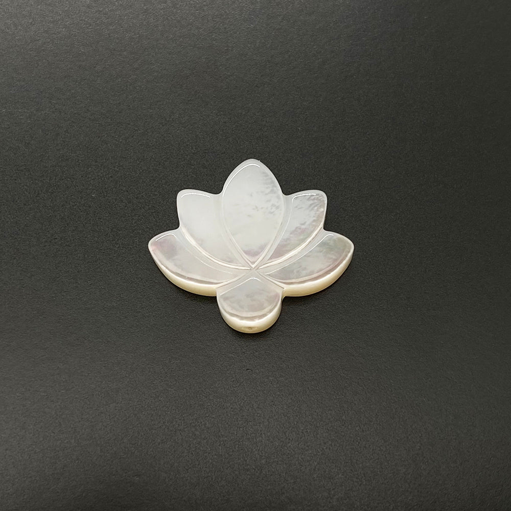 Lotus shell charm – DIYkitsforu