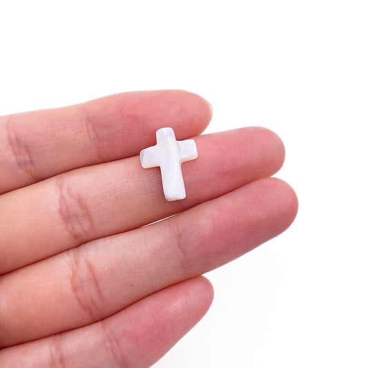 5 pcs/pack Cross shell charm