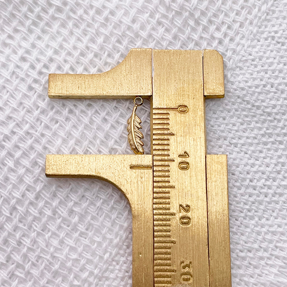 0562 Feather charm
