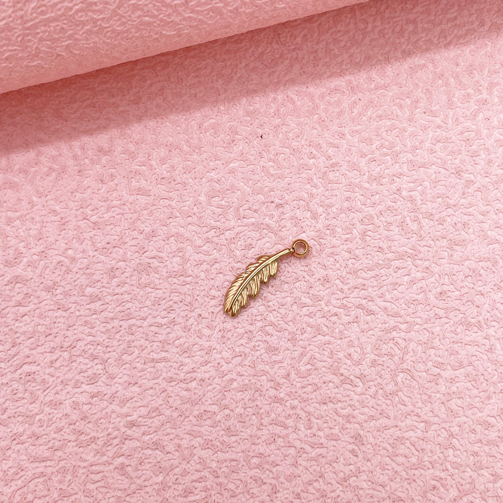 0562 Feather charm