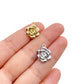 0998 14mm Rose charm