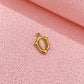 0986 Oval stone charm