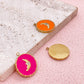 51246 Enamel Croissant Charm