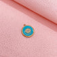 51247 Enamel evil eye charm