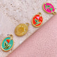 51280 Enamel flower charm