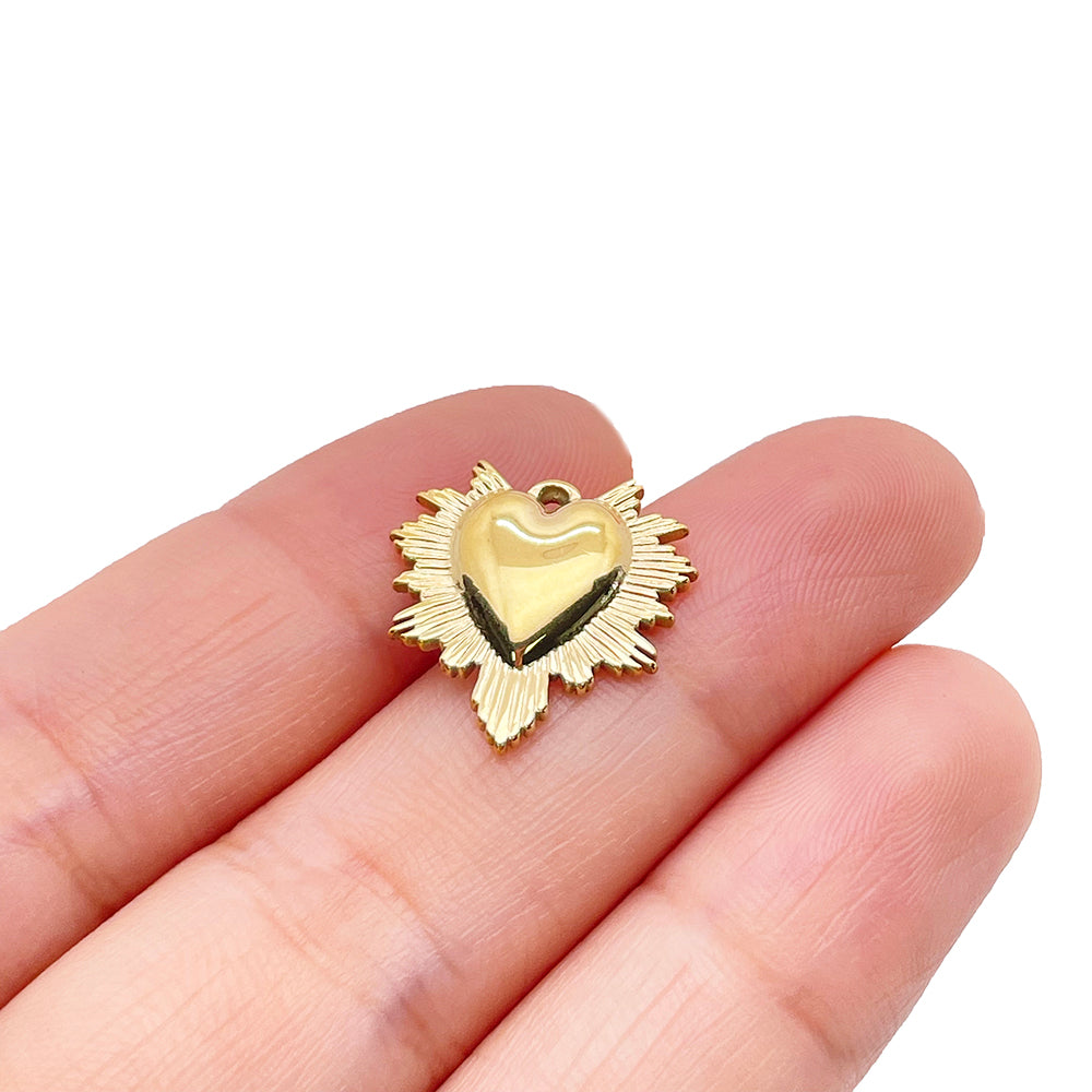 12193 Heart charm