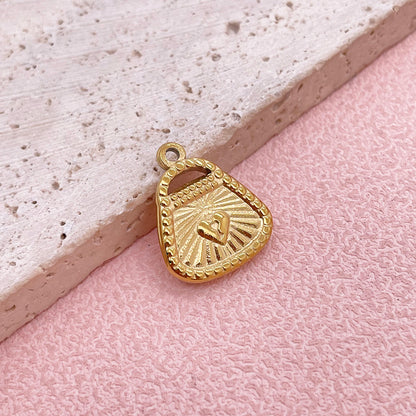 12192 Heart bag charm