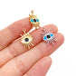 Evil eye charm