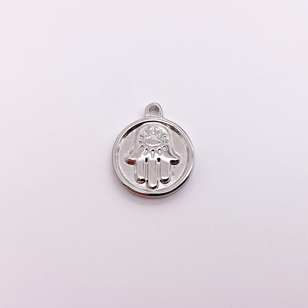 11559 Evil eye with hamsa hand charms