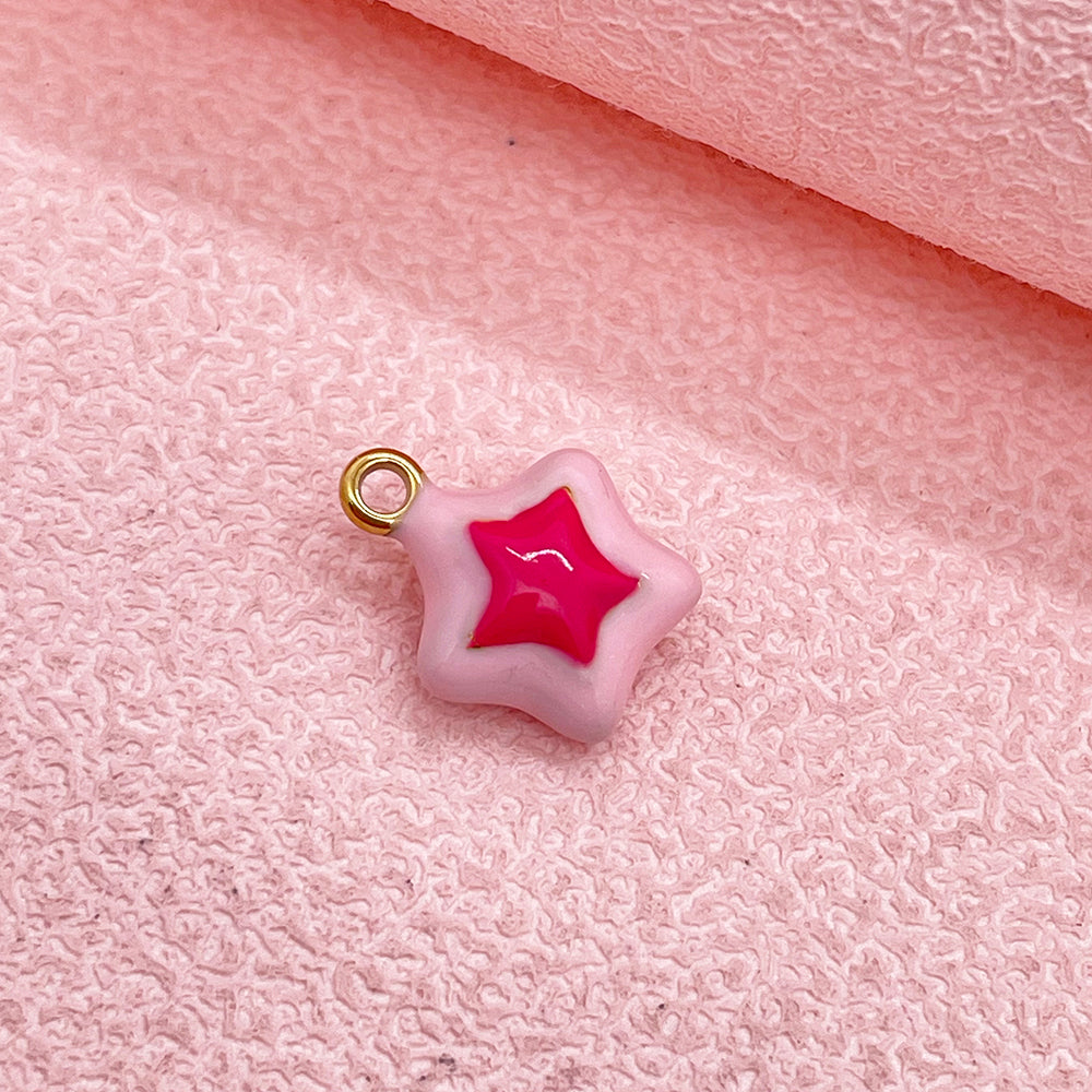 51320 Enamel star charm