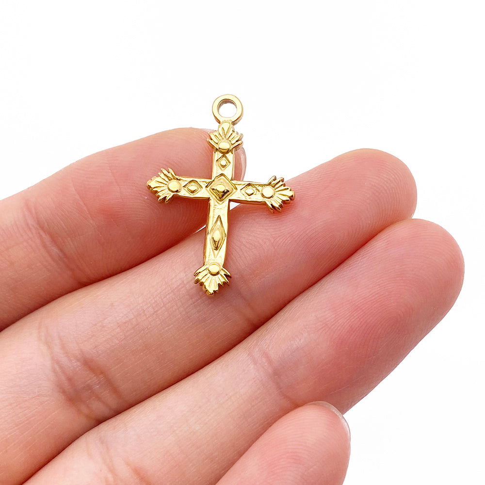 Cross charm