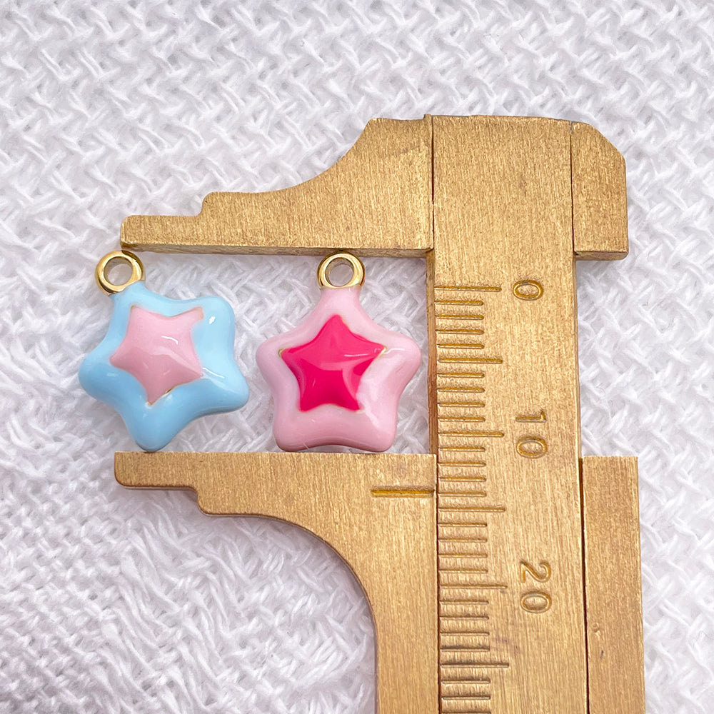 51320 Enamel star charm
