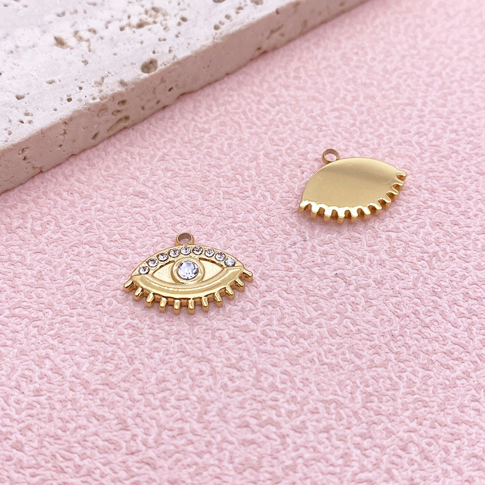 5151 Diamond evil eye charm