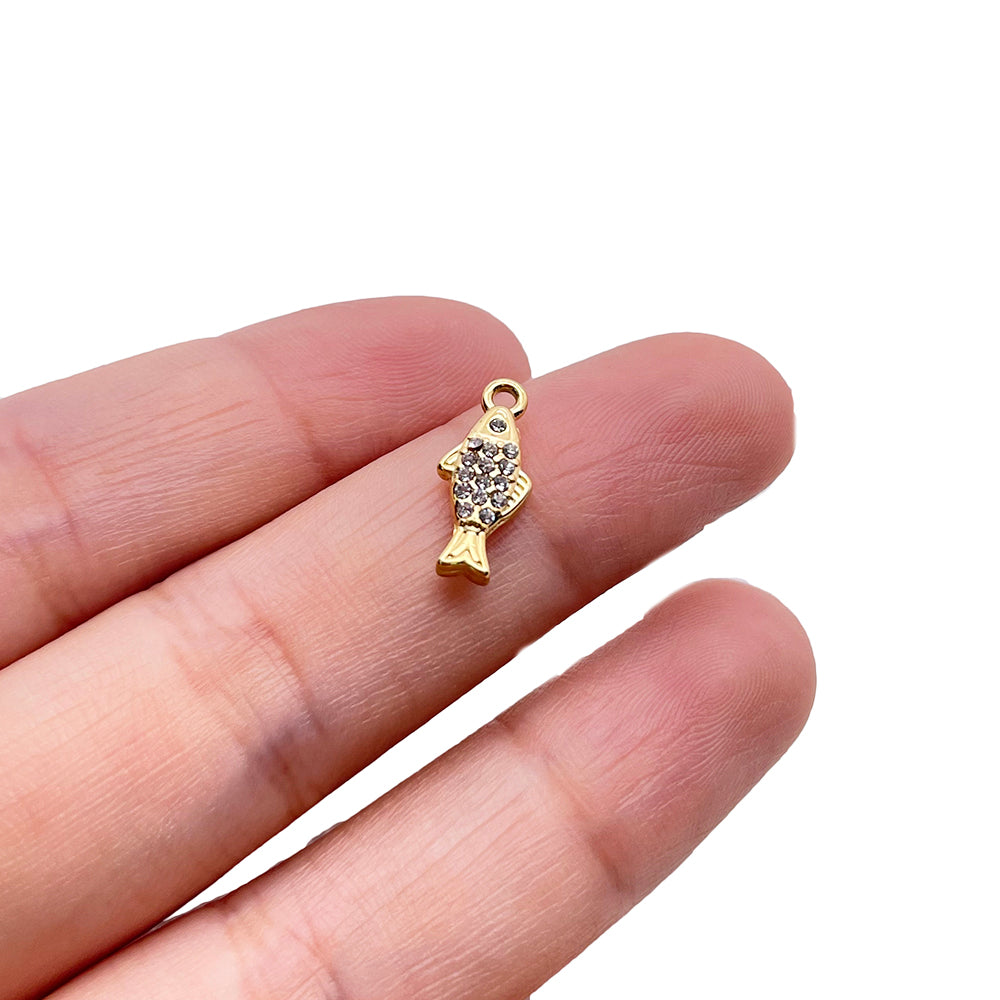 51330 Diamond fish charm