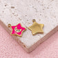 51289 Enamel moon charm