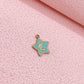 51289 Enamel moon charm