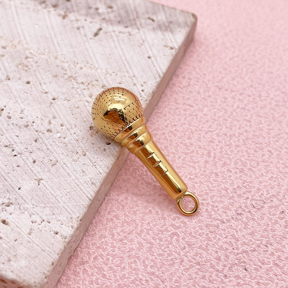 12261 Microphone charm