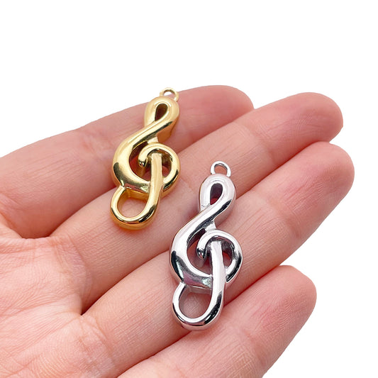 12268 Musical notation charm