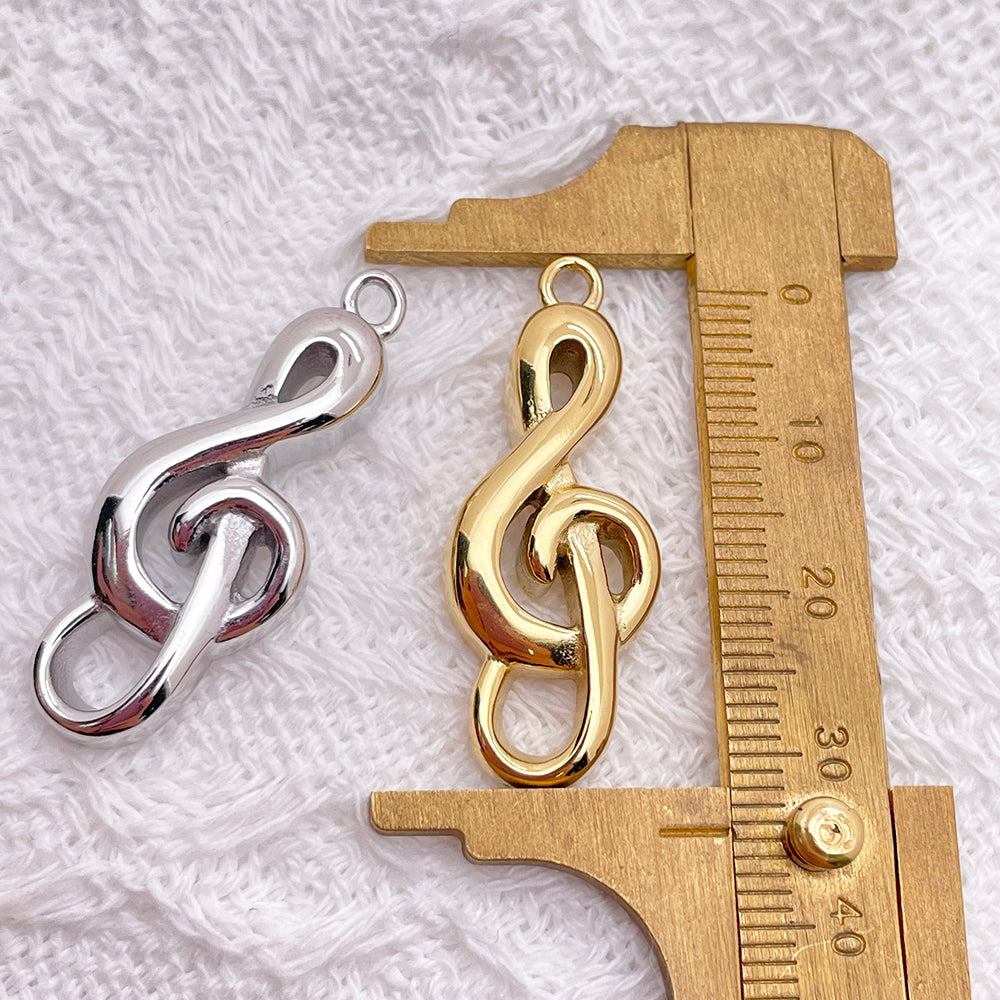 12268 Musical notation charm