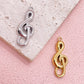 12268 Musical notation charm