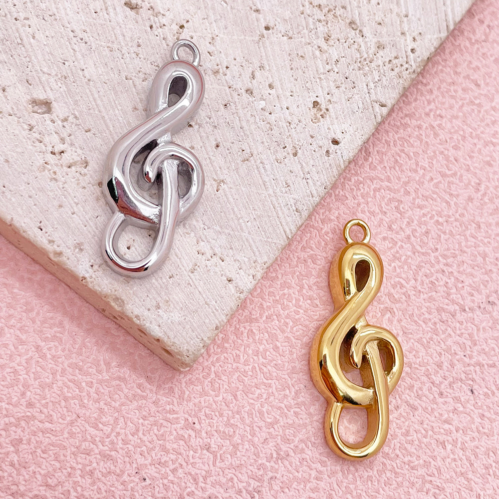 12268 Musical notation charm