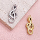 12268 Musical notation charm