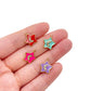 51289 Enamel moon charm