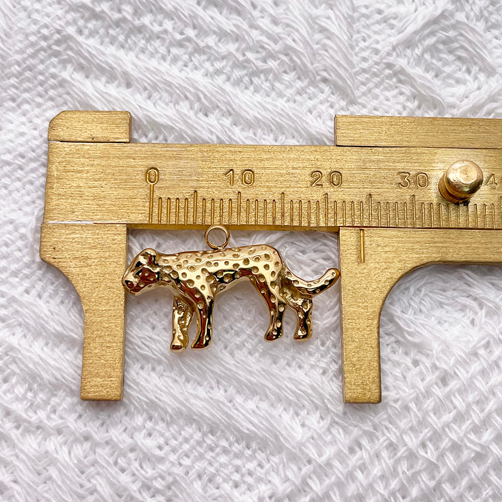 12252 Leopard charm