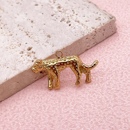 12252 Leopard charm