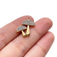 51302 Diamond Mushroom Charm