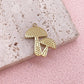 51302 Diamond Mushroom Charm
