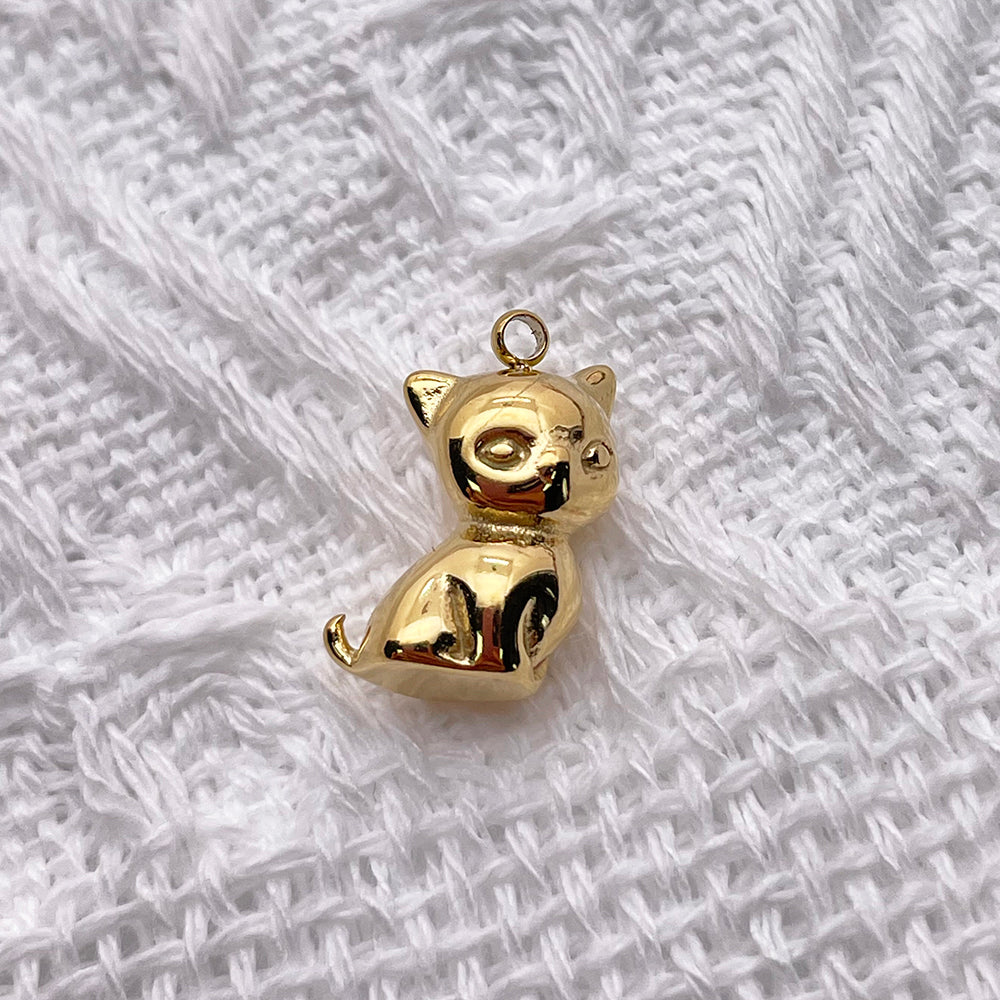 12248 3D Cat charm