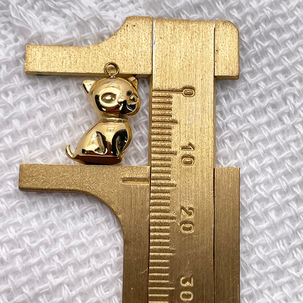 12248 3D Cat charm